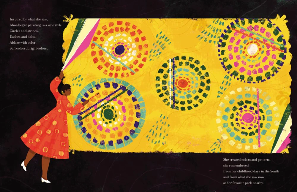 Ablaze with Color: A Story of Painter Alma Thomas - Image 4