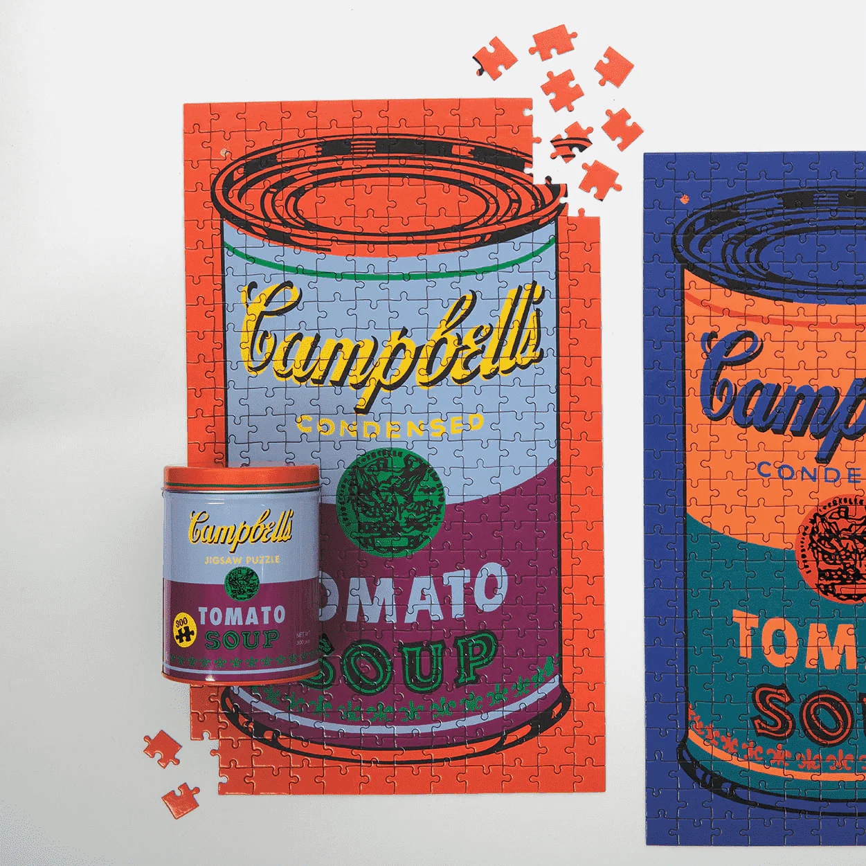Andy Warhol Soup Can Red/Violet 300 Piece Puzzle - Image 3