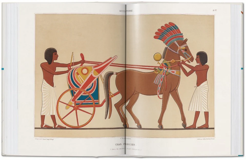 Egyptian Art: The Complete Plates from Egyptian Monuments and History of Egyptian Art - Image 6